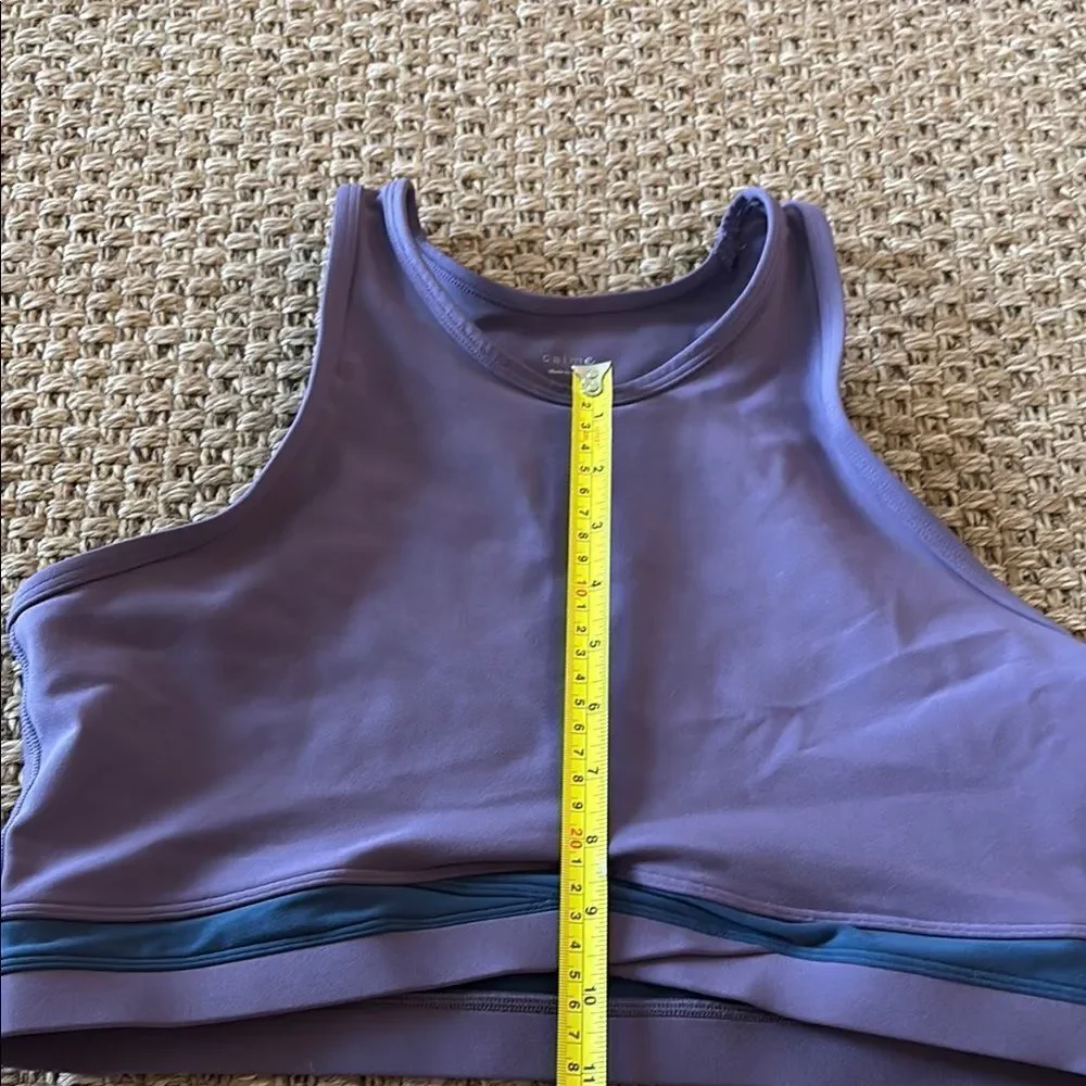 Johnny Was Purple and Teal Bra